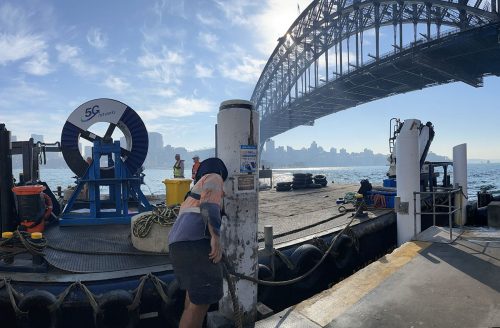Read more about the article Undersea cable in Sydney Harbour